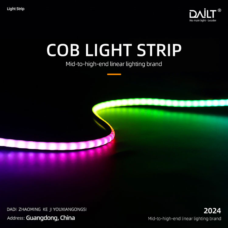 La bande lumineuse magique COB est-elle la solution ultime pour un éclairage ambiant moderne